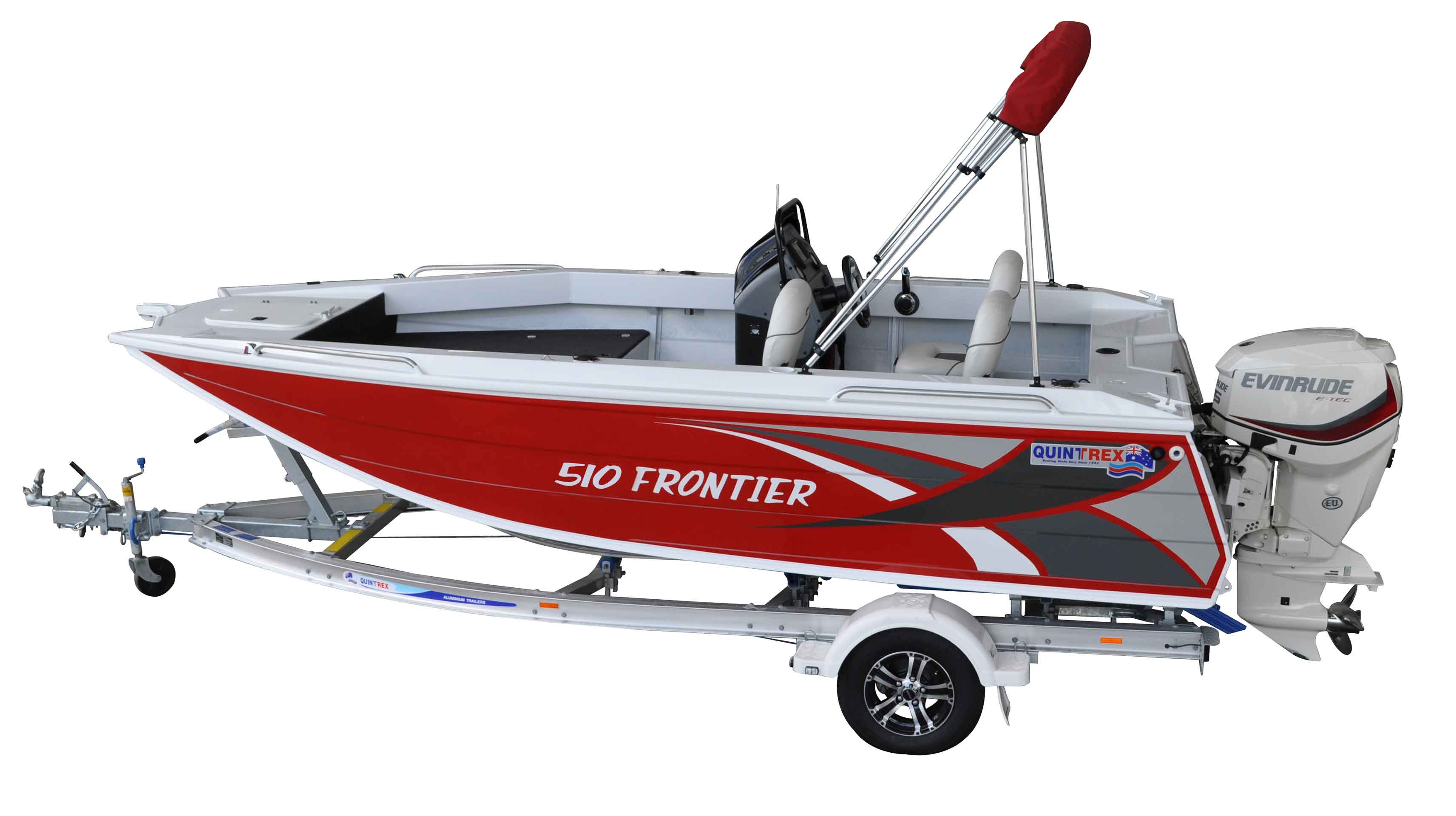 Quintrex Frontier Aluminium Boat Range